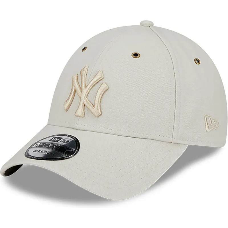 petten-gebogen-beige-verstelbaar-9forty-washed-canvas-van-new-york-yankees-mlb-van-new-era petten-gebogen-beige-verstelbaar-9forty-washed-canvas-van-new-york-yankees-mlb-van-new-era