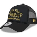 petten-gebogen-zwart-snapback-a-frame-est-1920-van-new-era