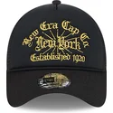 petten-gebogen-zwart-snapback-a-frame-est-1920-van-new-era