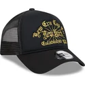 petten-gebogen-zwart-snapback-a-frame-est-1920-van-new-era