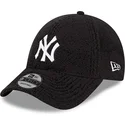 petten-gebogen-zwart-verstelbaar-9forty-teddy-van-new-york-yankees-mlb-van-new-era