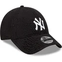petten-gebogen-zwart-verstelbaar-9forty-teddy-van-new-york-yankees-mlb-van-new-era