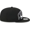 petten-plat-zwart-snapback-9fifty-tip-off-2023-van-chicago-bulls-nba-van-new-era