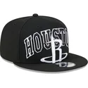 petten-plat-zwart-snapback-9fifty-tip-off-2023-van-houston-rockets-nba-van-new-era