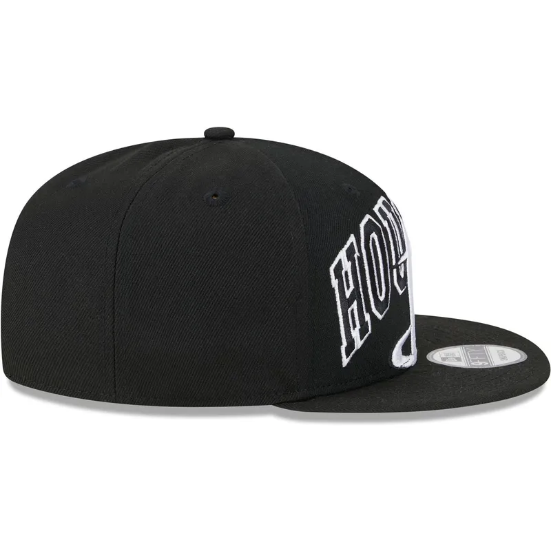 petten-plat-zwart-snapback-9fifty-tip-off-2023-van-houston-rockets-nba-van-new-era