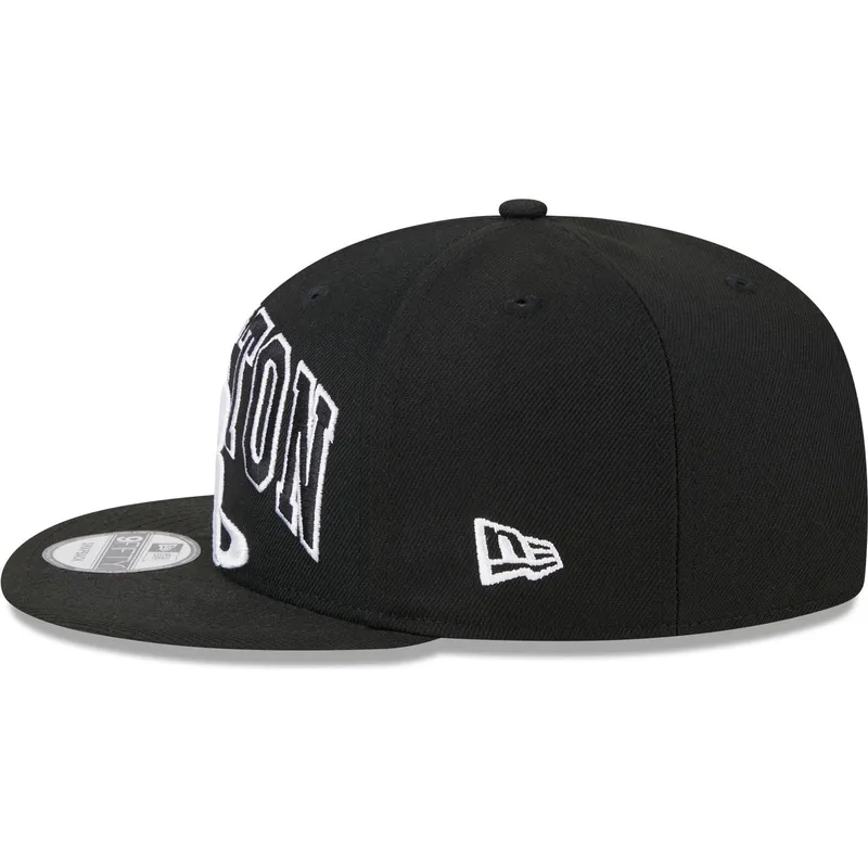 petten-plat-zwart-snapback-9fifty-tip-off-2023-van-houston-rockets-nba-van-new-era