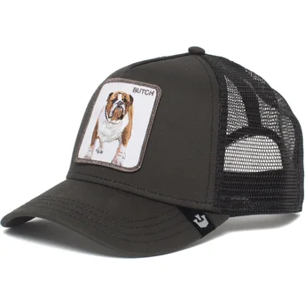 petten-gebogen-zwart-snapback-butch-brutus-drake-the-farm-van-goorin-bros
