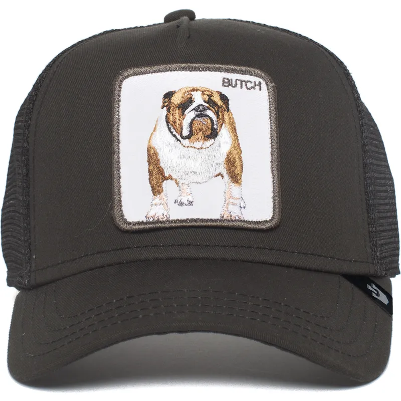 petten-gebogen-zwart-snapback-butch-brutus-drake-the-farm-van-goorin-bros