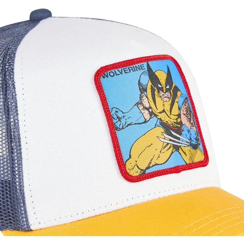 petten-gebogen-wit-snapback-wol-wolverine-marvel-comics-van-capslab petten-gebogen-wit-snapback-wol-wolverine-marvel-comics-van-capslab