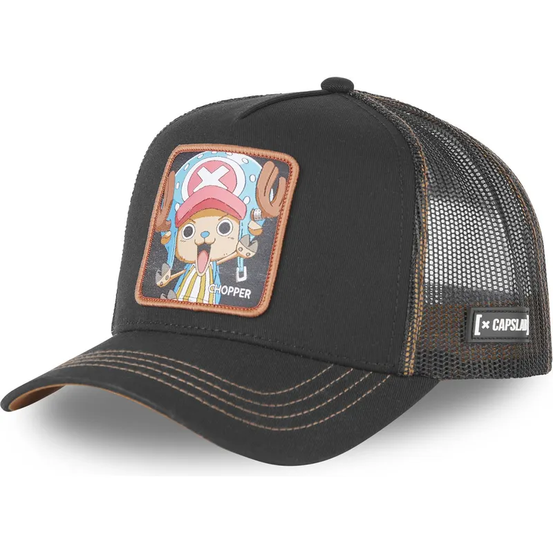 petten-gebogen-zwart-snapback-cho3-tony-tony-chopper-one-piece-van-capslab