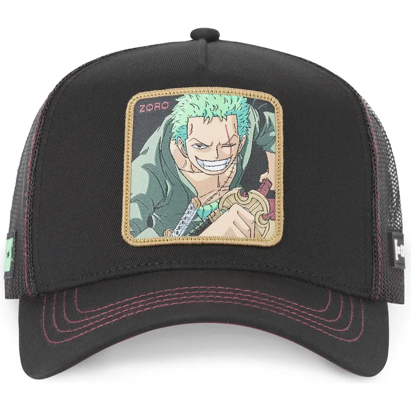 petten-gebogen-zwart-snapback-op2-zor1-roronoa-zoro-one-piece-van-capslab petten-gebogen-zwart-snapback-op2-zor1-roronoa-zoro-one-piece-van-capslab
