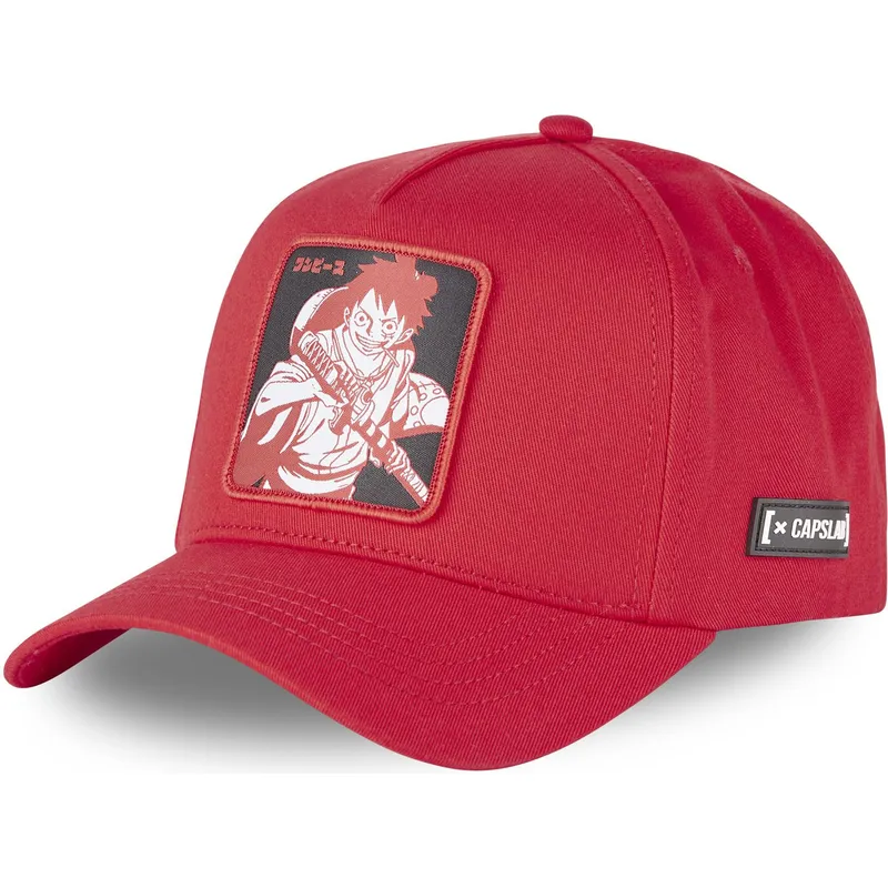 petten-gebogen-rood-snapback-luf9-monkey-d-luffy-one-piece-van-capslab