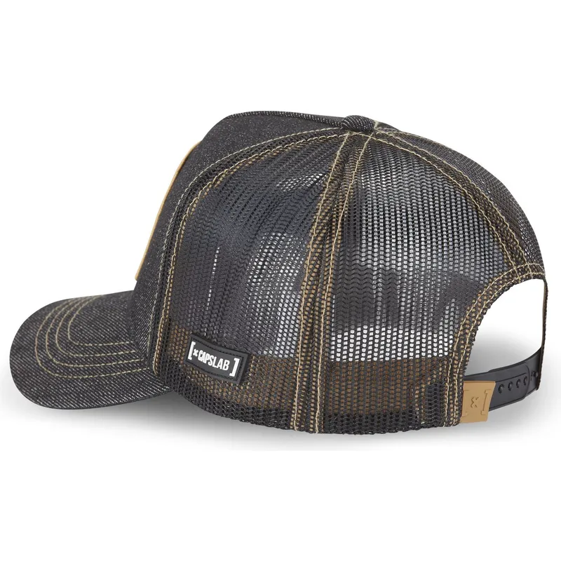 petten-gebogen-zwart-snapback-denim-loo8-coy2-coyote-looney-tunes-van-capslab