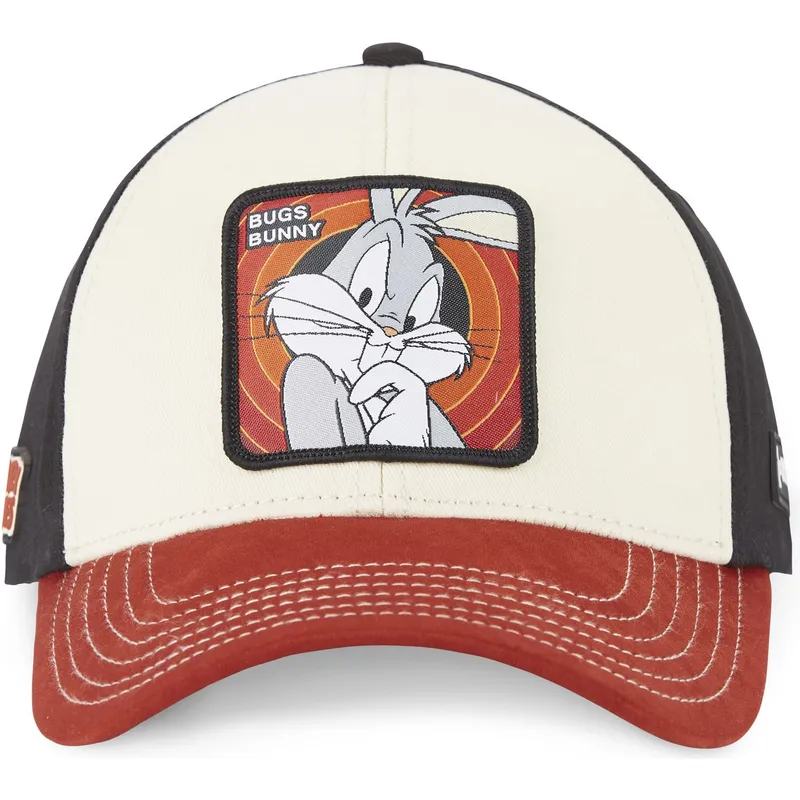 petten-gebogen-beige-snapback-loo8-bu1-bugs-bunny-looney-tunes-van-capslab