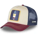 petten-gebogen-beige-snapback-b52-cocktails-van-capslab