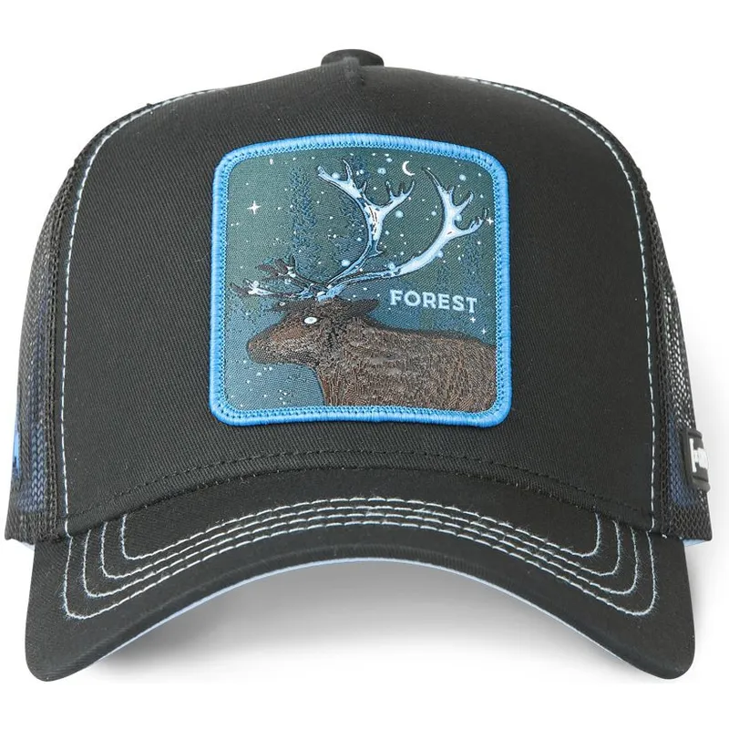 petten-gebogen-zwart-snapback-forest-cas2-for1-hert-fabeldieren-van-capslab petten-gebogen-zwart-snapback-forest-cas2-for1-hert-fabeldieren-van-capslab