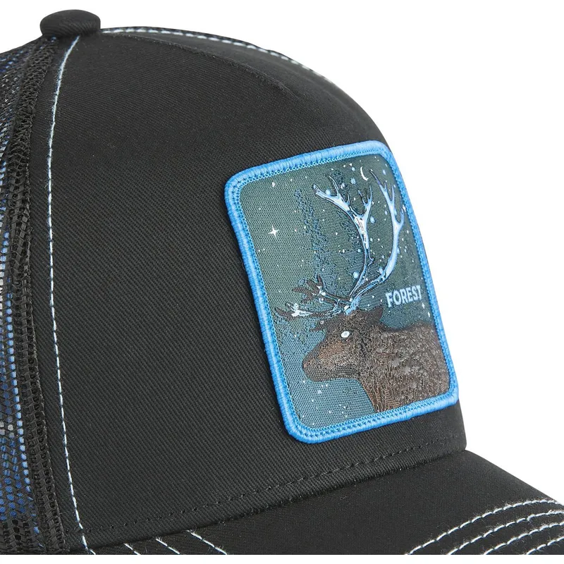 petten-gebogen-zwart-snapback-forest-cas2-for1-hert-fabeldieren-van-capslab petten-gebogen-zwart-snapback-forest-cas2-for1-hert-fabeldieren-van-capslab