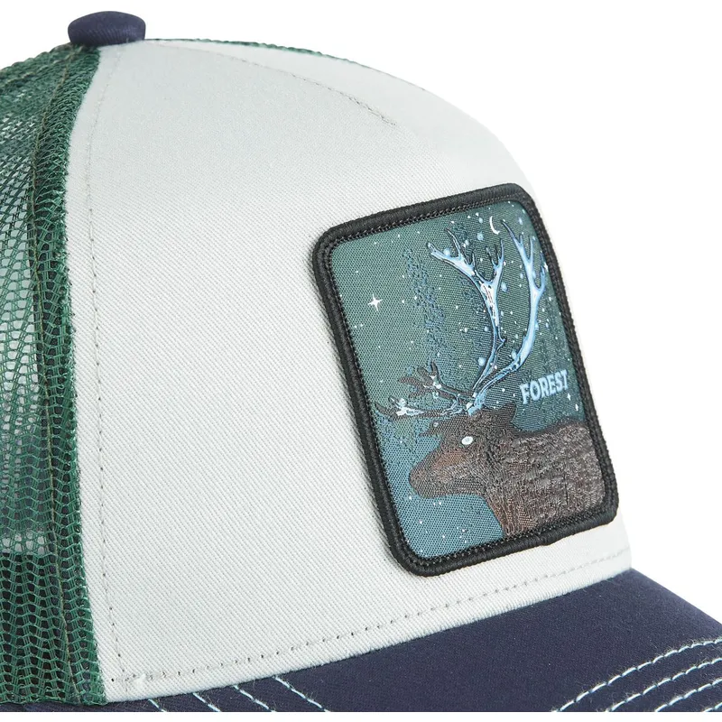 petten-gebogen-meerkleurig-snapback-forest-cas2-for3-hert-fabeldieren-van-capslab