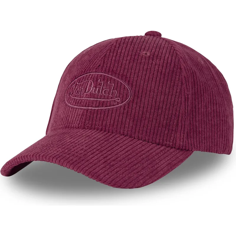 petten-gebogen-rood-verstelbaar-bo-van-von-dutch