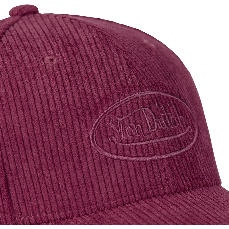 petten-gebogen-rood-verstelbaar-bo-van-von-dutch