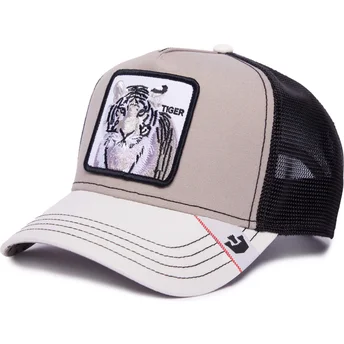 petten-gebogen-grijs-snapback-tiger-mv-stripes-the-farm-mvp-the-farm-van-goorin-bros
