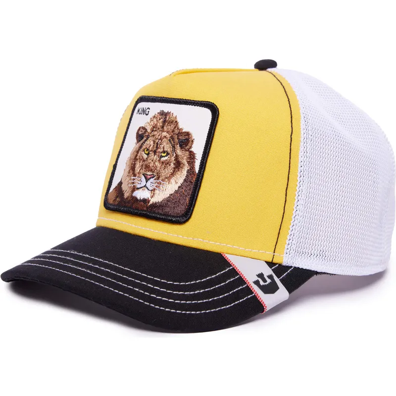 petten-gebogen-geel-snapback-king-mv-lion-the-farm-mvp-the-farm-van-goorin-bros