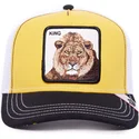 petten-gebogen-geel-snapback-king-mv-lion-the-farm-mvp-the-farm-van-goorin-bros