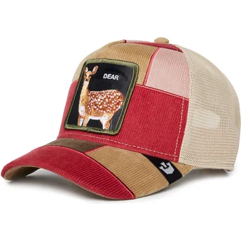 petten-gebogen-meerkleurig-snapback-dear-letter-opener-the-farm-patchwork-the-farm-van-goorin-bros