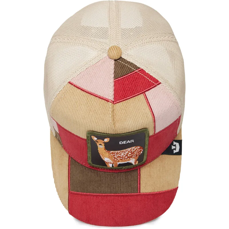 petten-gebogen-meerkleurig-snapback-dear-letter-opener-the-farm-patchwork-the-farm-van-goorin-bros petten-gebogen-meerkleurig-snapback-dear-letter-opener-the-farm-patchwork-the-farm-van-goorin-bros