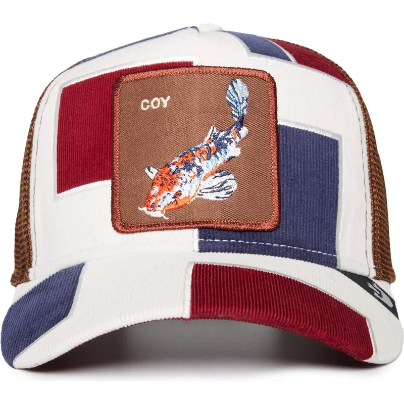 petten-gebogen-meerkleurig-snapback-coy-carpy-diem-the-farm-patchwork-the-farm-van-goorin-bros