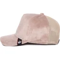 petten-gebogen-beige-snapback-velour-blank-the-farm-van-goorin-bros