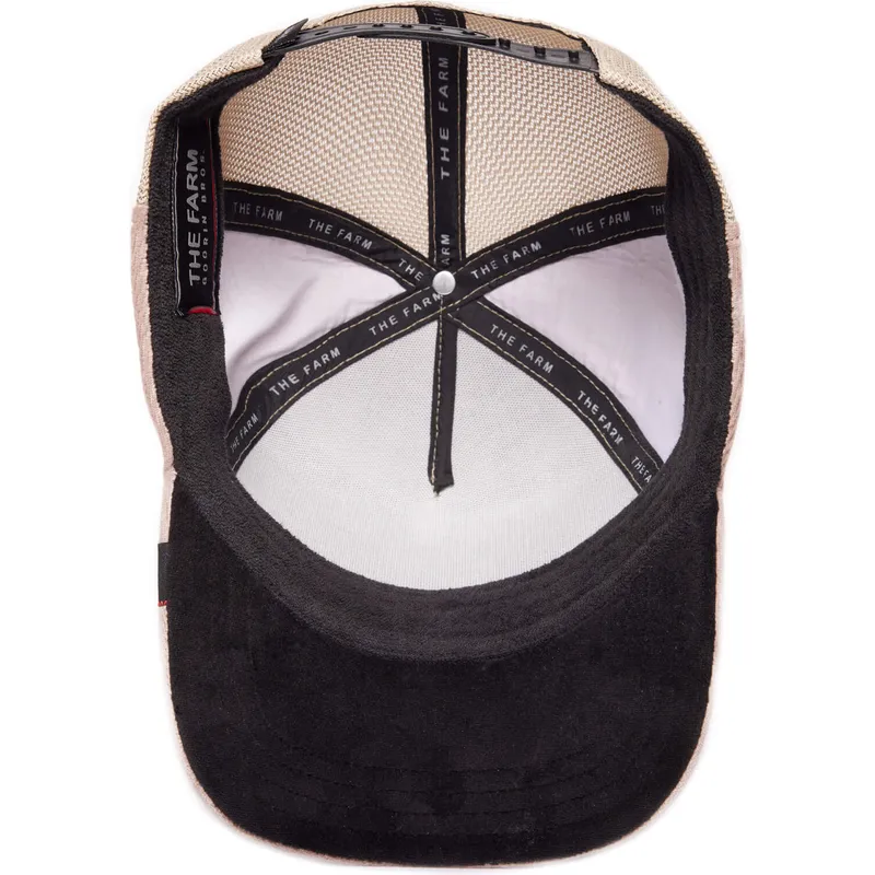 petten-gebogen-beige-snapback-velour-blank-the-farm-van-goorin-bros
