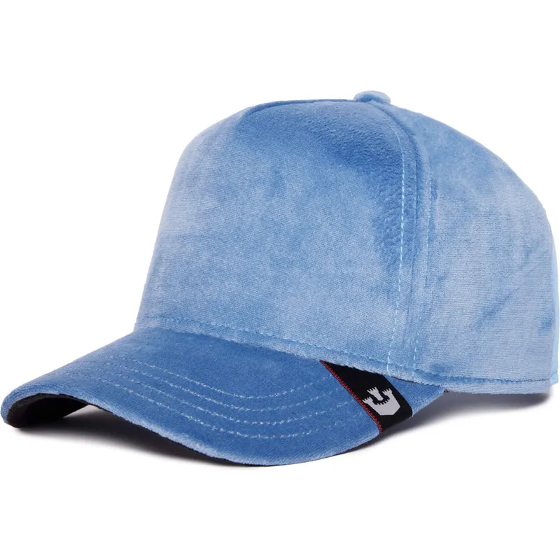 petten-gebogen-blauw-snapback-velour-blank-the-farm-van-goorin-bros petten-gebogen-blauw-snapback-velour-blank-the-farm-van-goorin-bros