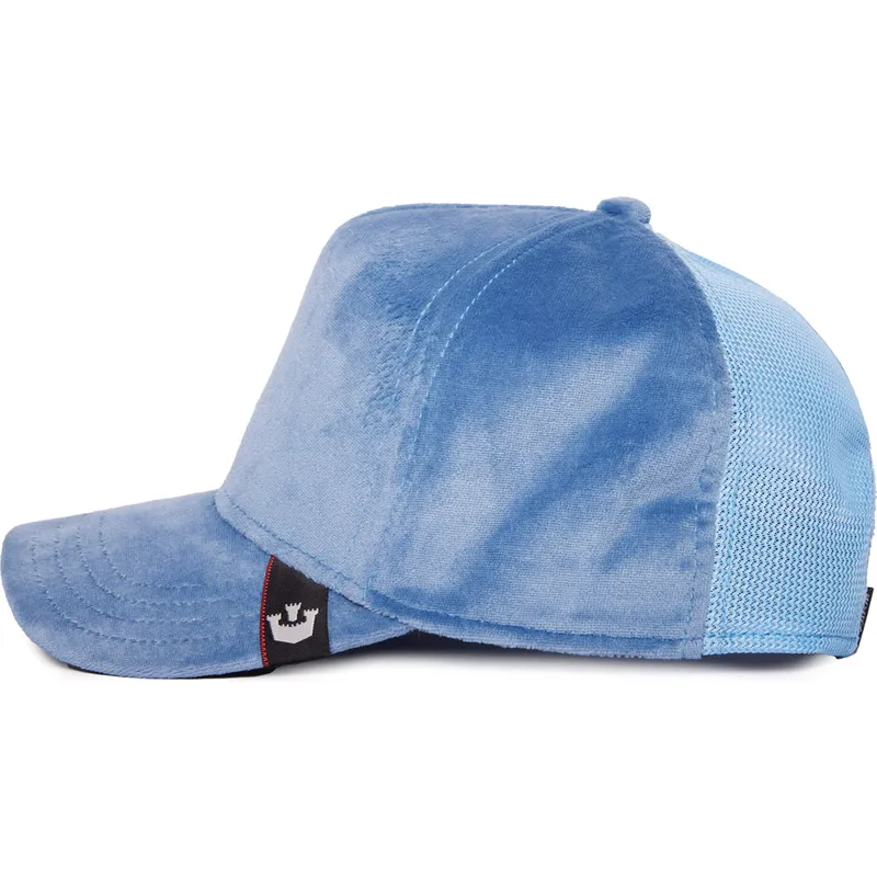 petten-gebogen-blauw-snapback-velour-blank-the-farm-van-goorin-bros petten-gebogen-blauw-snapback-velour-blank-the-farm-van-goorin-bros