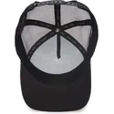 petten-gebogen-zwart-snapback-cock-will-prevail-the-farm-leather-the-farm-van-goorin-bros
