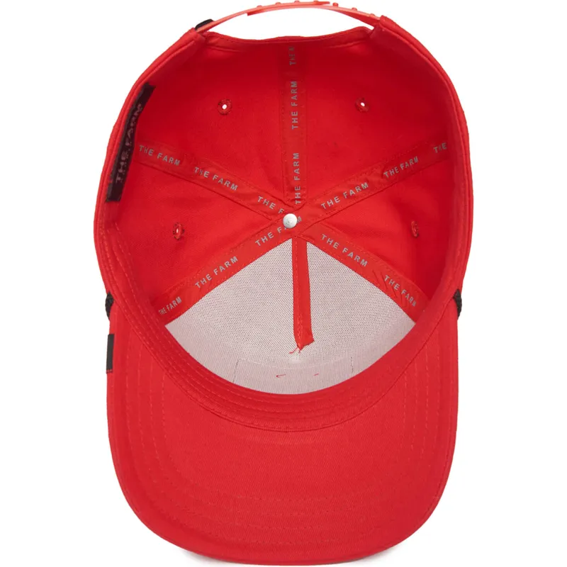 petten-gebogen-rood-snapback-panther-100-the-farm-all-over-canvas-the-farm-van-goorin-bros