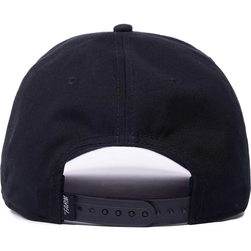 petten-gebogen-zwart-snapback-panther-100-the-farm-all-over-canvas-the-farm-van-goorin-bros