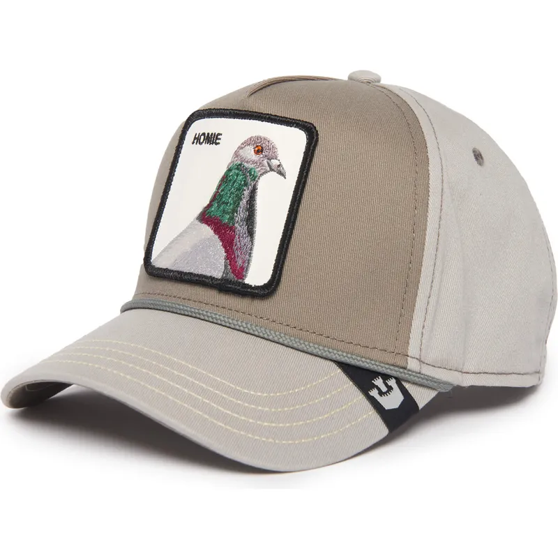 petten-gebogen-grijs-snapback-homie-pigeon-100-the-farm-all-over-canvas-the-farm-van-goorin-bros