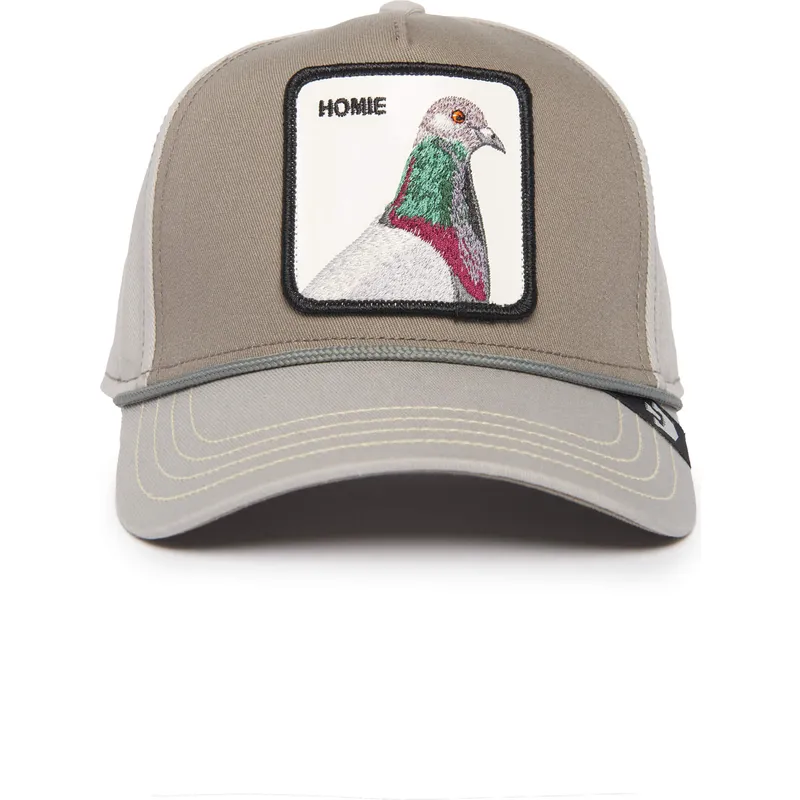 petten-gebogen-grijs-snapback-homie-pigeon-100-the-farm-all-over-canvas-the-farm-van-goorin-bros