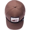 petten-gebogen-bruin-snapback-prick-porcupine-100-the-farm-all-over-canvas-the-farm-van-goorin-bros