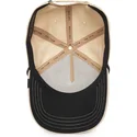 petten-gebogen-beige-snapback-cock-rooster-100-the-farm-all-over-canvas-the-farm-van-goorin-bros
