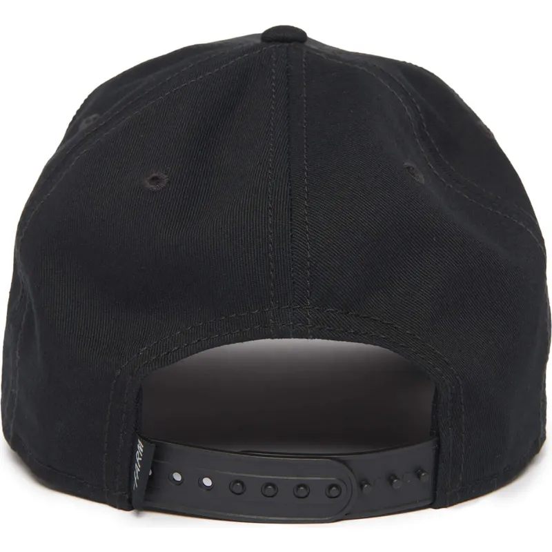petten-gebogen-zwart-snapback-wise-owl-100-the-farm-all-over-canvas-the-farm-van-goorin-bros petten-gebogen-zwart-snapback-wise-owl-100-the-farm-all-over-canvas-the-farm-van-goorin-bros