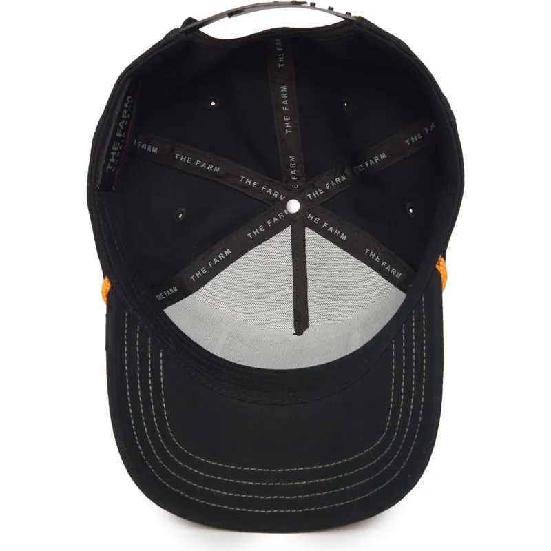 petten-gebogen-zwart-snapback-wise-owl-100-the-farm-all-over-canvas-the-farm-van-goorin-bros petten-gebogen-zwart-snapback-wise-owl-100-the-farm-all-over-canvas-the-farm-van-goorin-bros