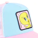 petten-gebogen-blauw-snapback-loo8-twe1-tweety-looney-tunes-van-capslab