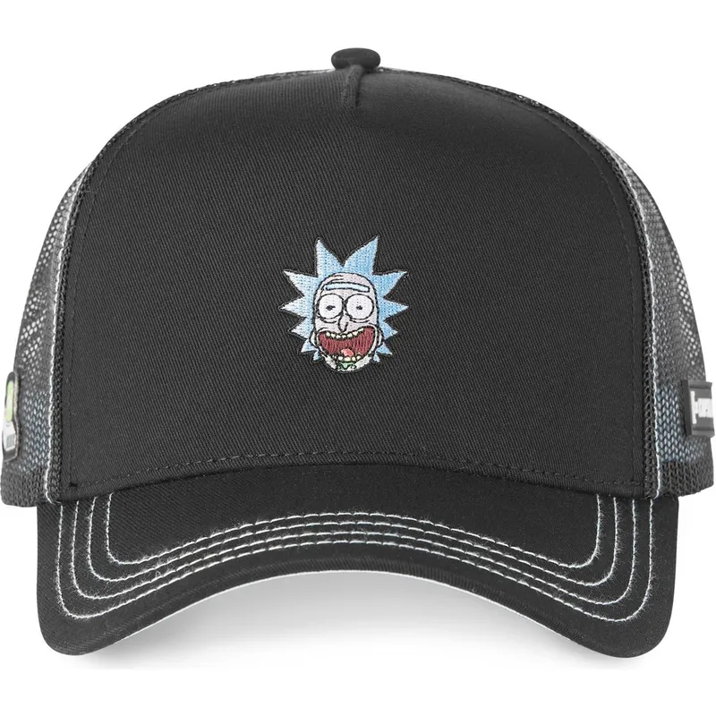 petten-gebogen-zwart-snapback-he1-rick-sanchez-rick-en-morty-van-capslab