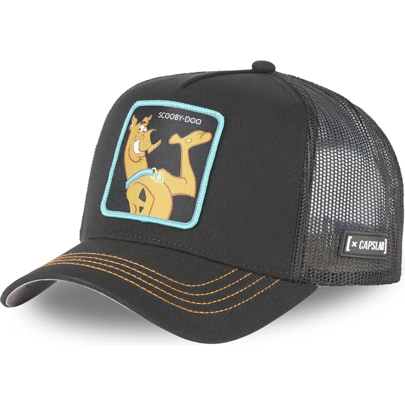 petten-gebogen-zwart-snapback-sbd5-scooby-doo-van-capslab