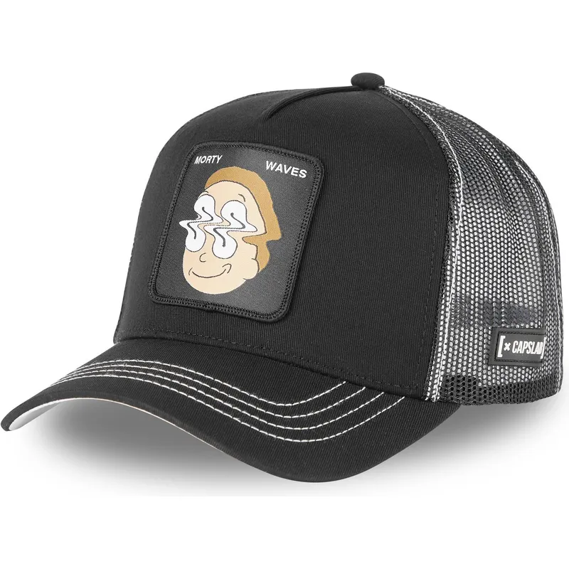 petten-gebogen-zwart-snapback-mo1-morty-smith-rick-en-morty-van-capslab
