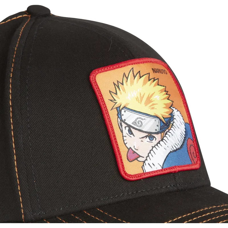 petten-gebogen-zwart-snapback-fox1-naruto-uzumaki-naruto-van-capslab