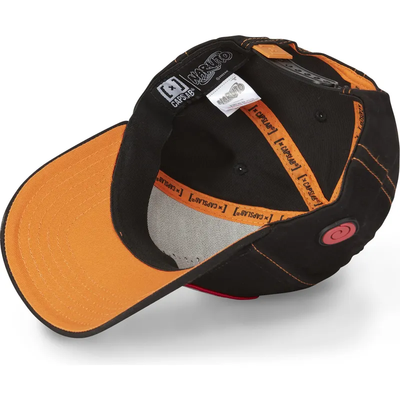 petten-gebogen-zwart-snapback-fox1-naruto-uzumaki-naruto-van-capslab