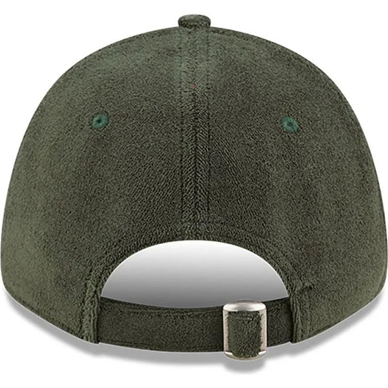 petten-gebogen-groen-verstelbaar-9forty-towelling-van-new-york-yankees-mlb-van-new-era